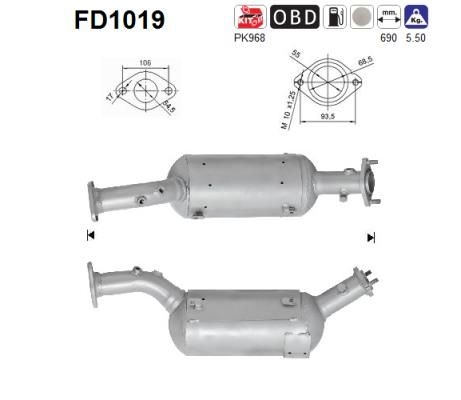 AS Roetfilter (CAPI) (FD1019)