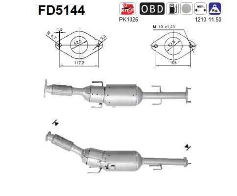 AS Roetfilter (FD5144)