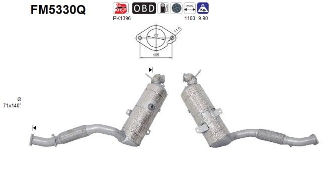 AS Roetfilter (FM5330Q)