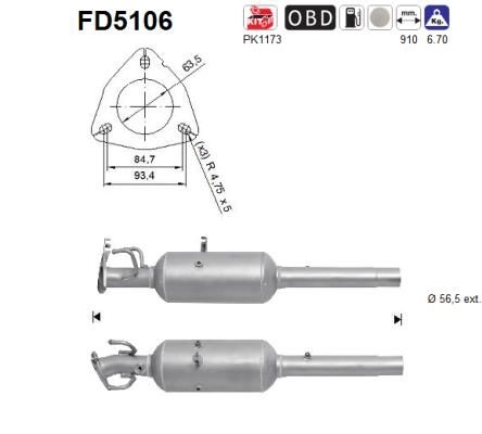 AS Roetfilter (FD5106)