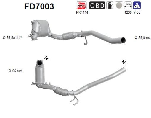 AS Roetfilter (FD7003)