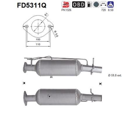 AS Roetfilter (FD5311Q)