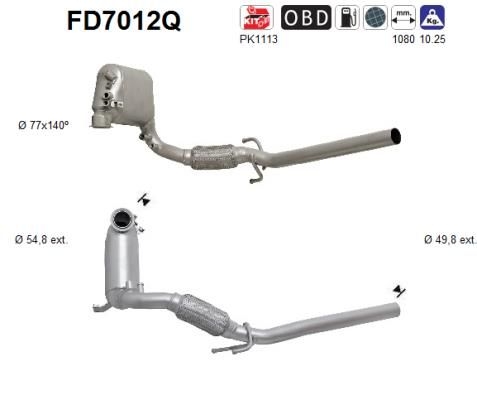 AS Roetfilter (FD7012Q)