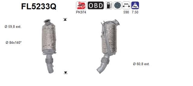 AS Roetfilter (FL5233Q)