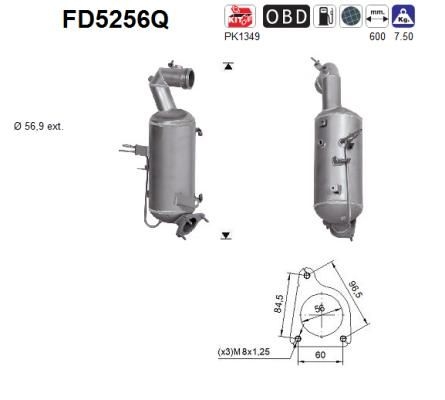 AS Roetfilter (FD5256Q)