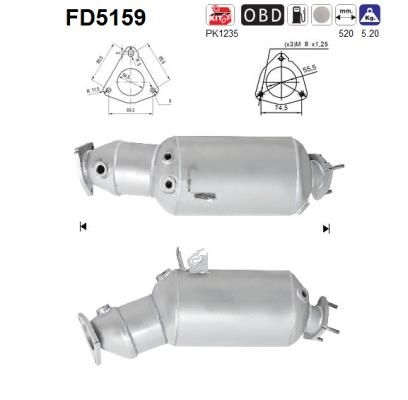 AS Roetfilter (FD5159)