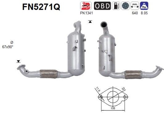 AS Roetfilter (FN5271Q)