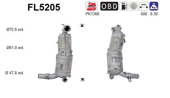 AS Roetfilter (FL5205)