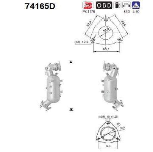AS Katalysator (74165D)