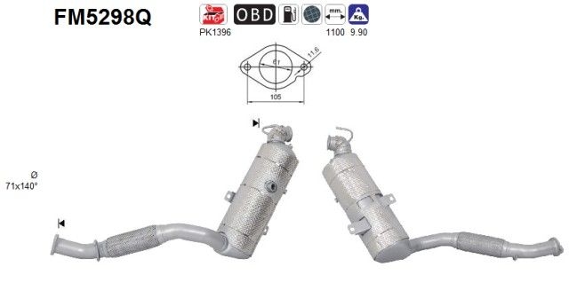 AS Roetfilter (FM5298Q)