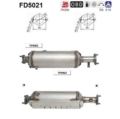 AS Roetfilter (FD5021)