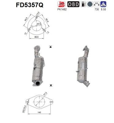 AS Roetfilter (FD5357Q)