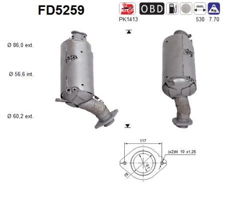 AS Roetfilter (FD5259)