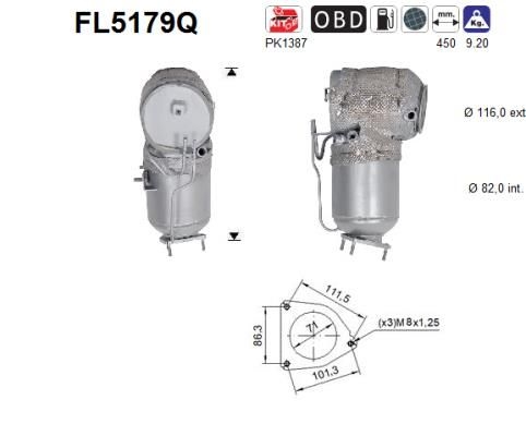 AS Roetfilter (FL5179Q)