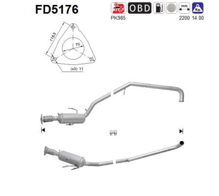 AS Roetfilter (FD5176)