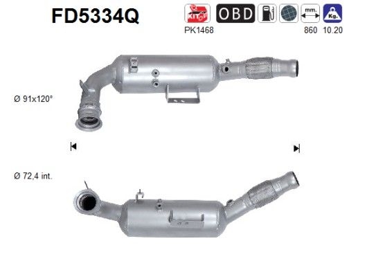 AS Roetfilter (FD5334Q)