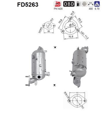 AS Roetfilter (FD5263)