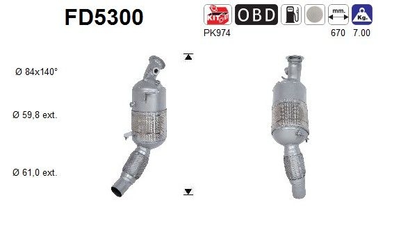 AS Roetfilter (FD5300)