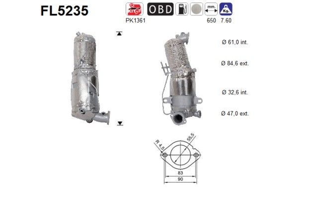 AS Roetfilter (FL5235)