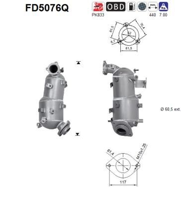 AS Roetfilter (FD5076Q)