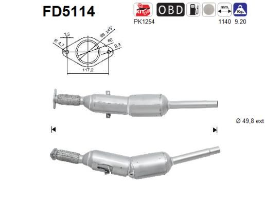 AS Roetfilter (FD5114)