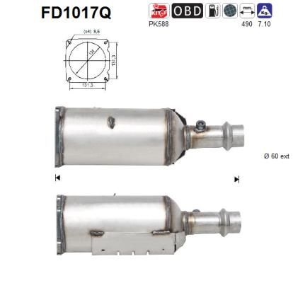 AS Roetfilter (CAPI) (FD1017Q)