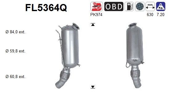 AS Roetfilter (FL5364Q)