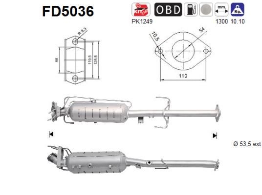 AS Roetfilter (FD5036)