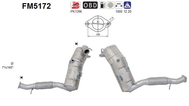 AS Roetfilter (FM5172)