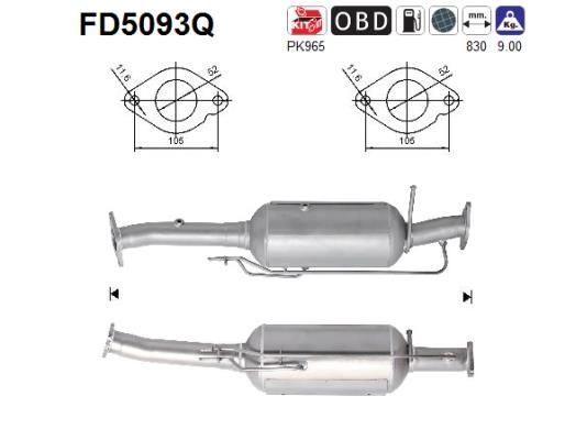 AS Roetfilter (FD5093Q)