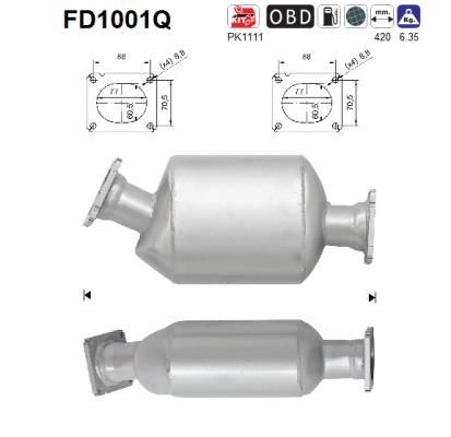 AS Roetfilter (CAPI) (FD1001Q)