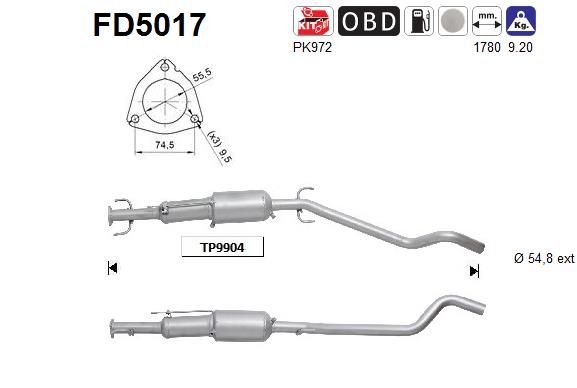 AS Roetfilter (CAPI) (FD5017)