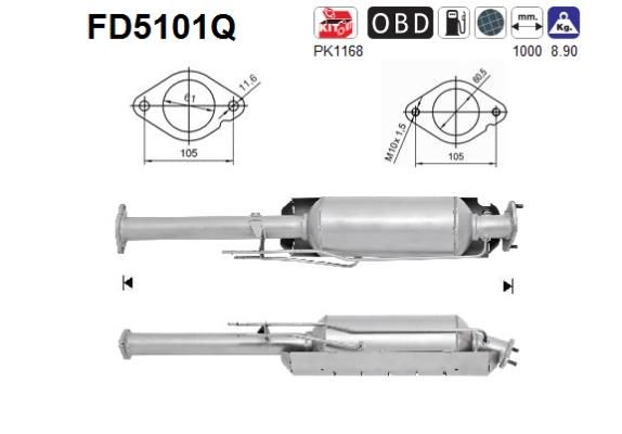 AS Roetfilter (FD5101Q)
