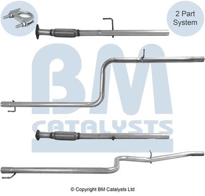 BM Catalysts Verbindingspijp (BM50217)