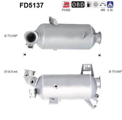 AS Roetfilter (FD5137)