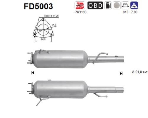 AS Roetfilter (FD5003)