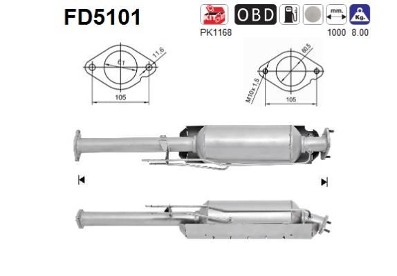 AS Roetfilter (FD5101)