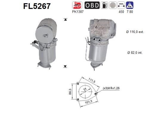 AS Roetfilter (FL5267)