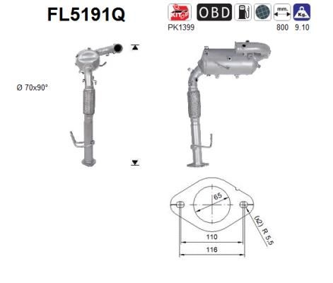 AS Roetfilter (FL5191Q)