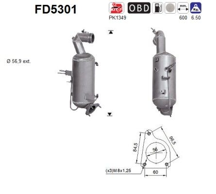 AS Roetfilter (FD5301)