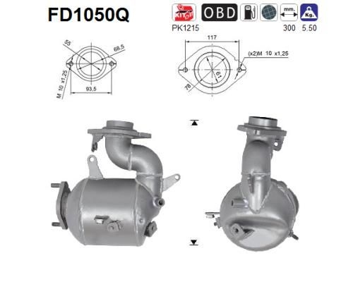 AS Roetfilter (FD1050Q)