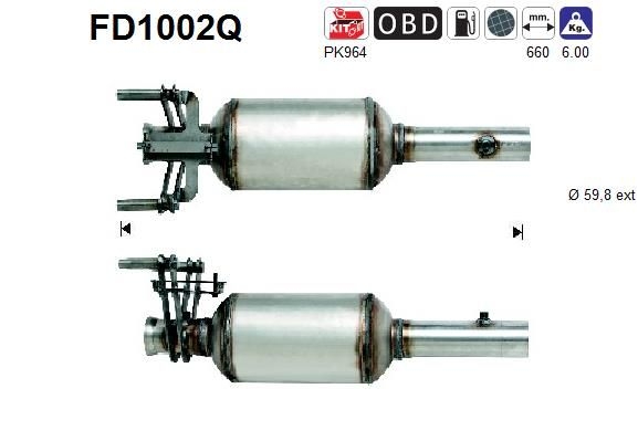 AS Roetfilter (FD1002Q)