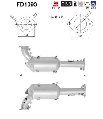 AS Roetfilter (FD1093)