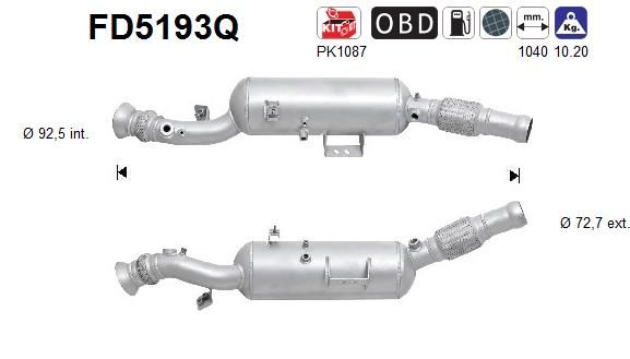 AS Roetfilter (FD5193Q)