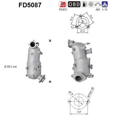 AS Roetfilter (FD5087)