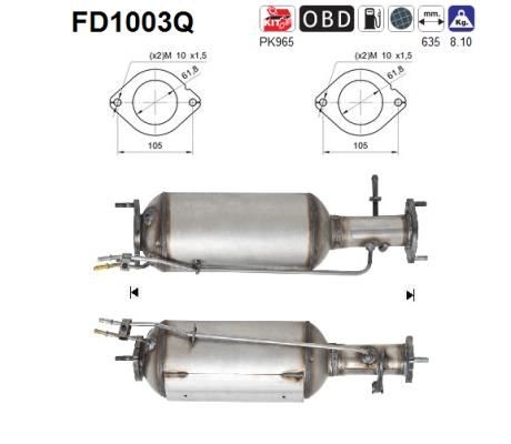 AS Roetfilter (FD1003Q)