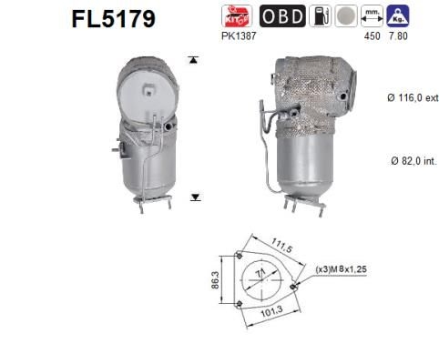 AS Roetfilter (FL5179)
