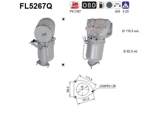 AS Roetfilter (FL5267Q)