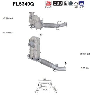AS Roetfilter (FL5340Q)