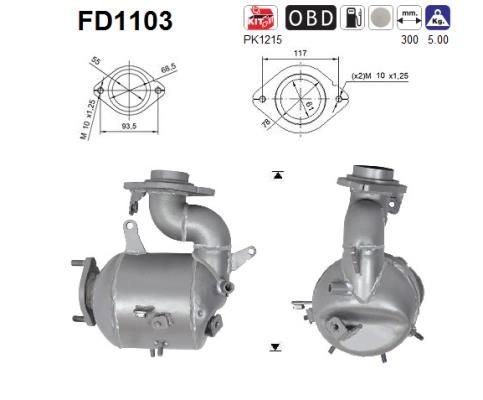 AS Roetfilter (FD1103)